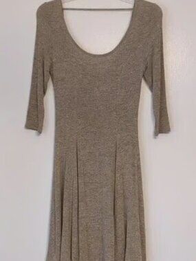 Acemi Joyce Leslie Dress Taupe Beige Brown Medium New with Tags